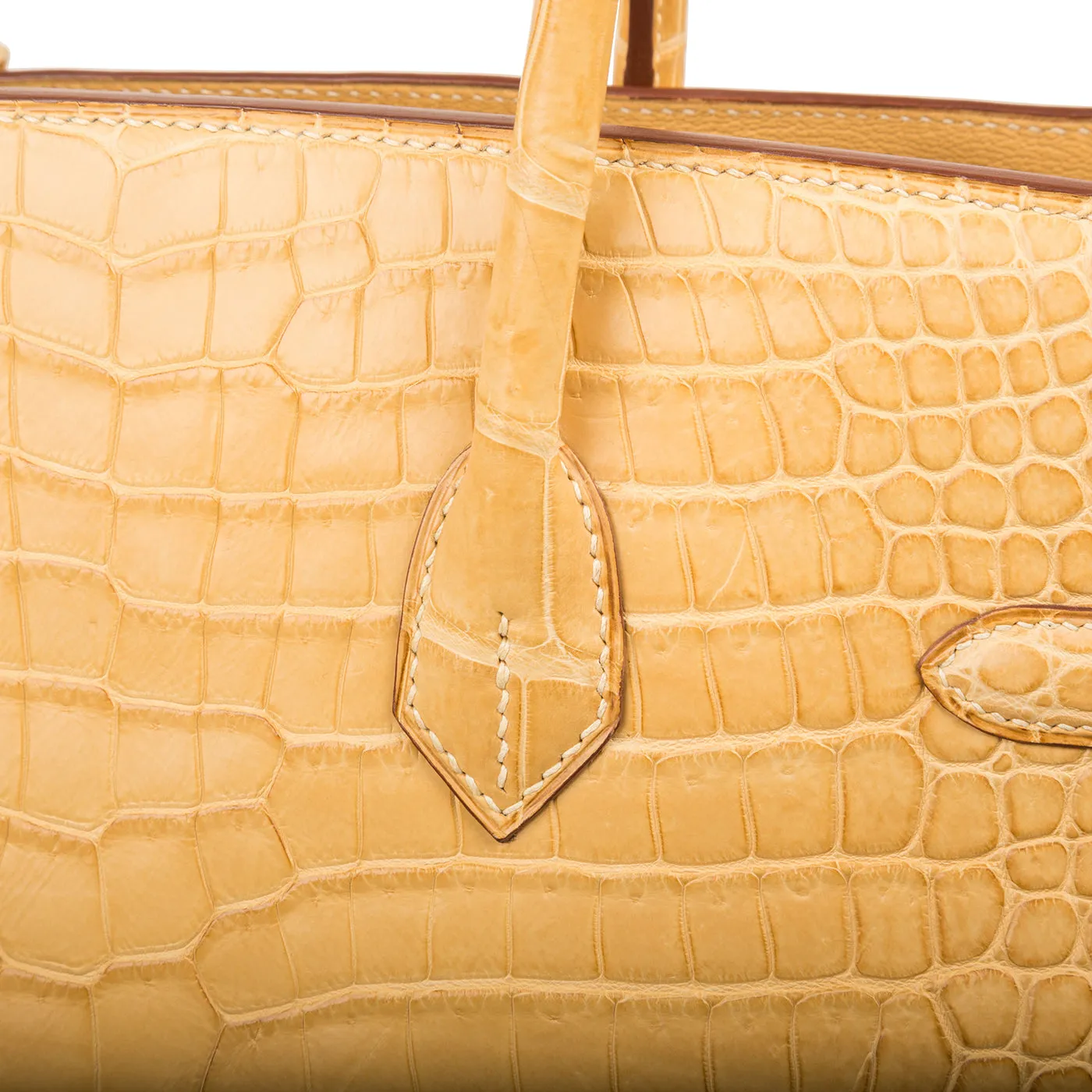 Birkin 35 Hermes - Mais - Matte Porous Crocodile