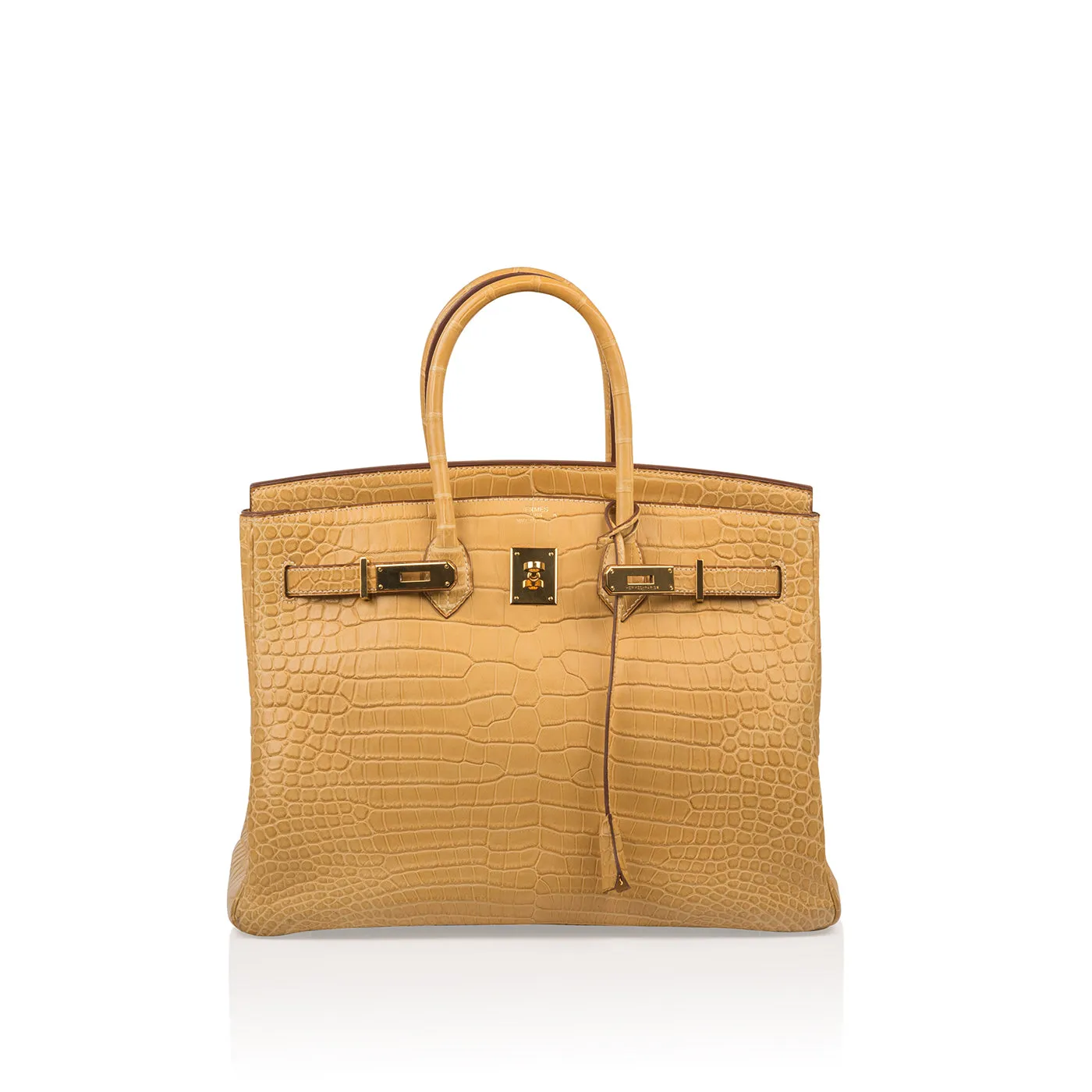 Birkin 35 Hermes - Mais - Matte Porous Crocodile