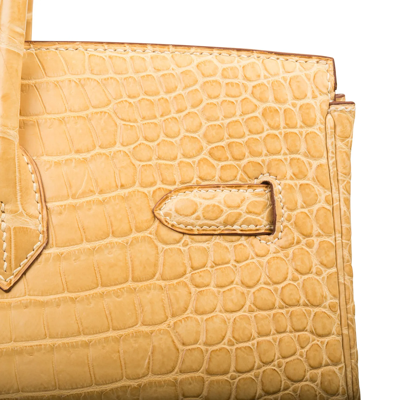Birkin 35 Hermes - Mais - Matte Porous Crocodile