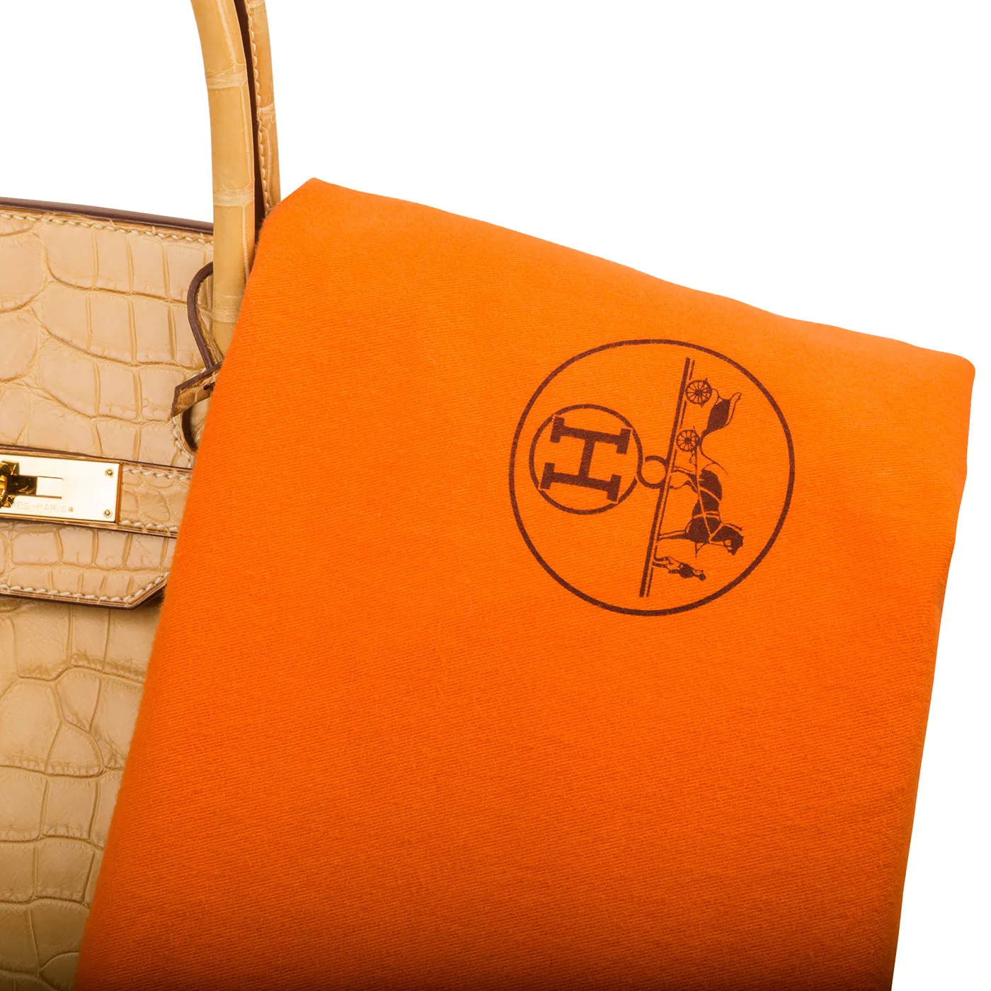 Birkin 35 Hermes - Mais - Matte Porous Crocodile