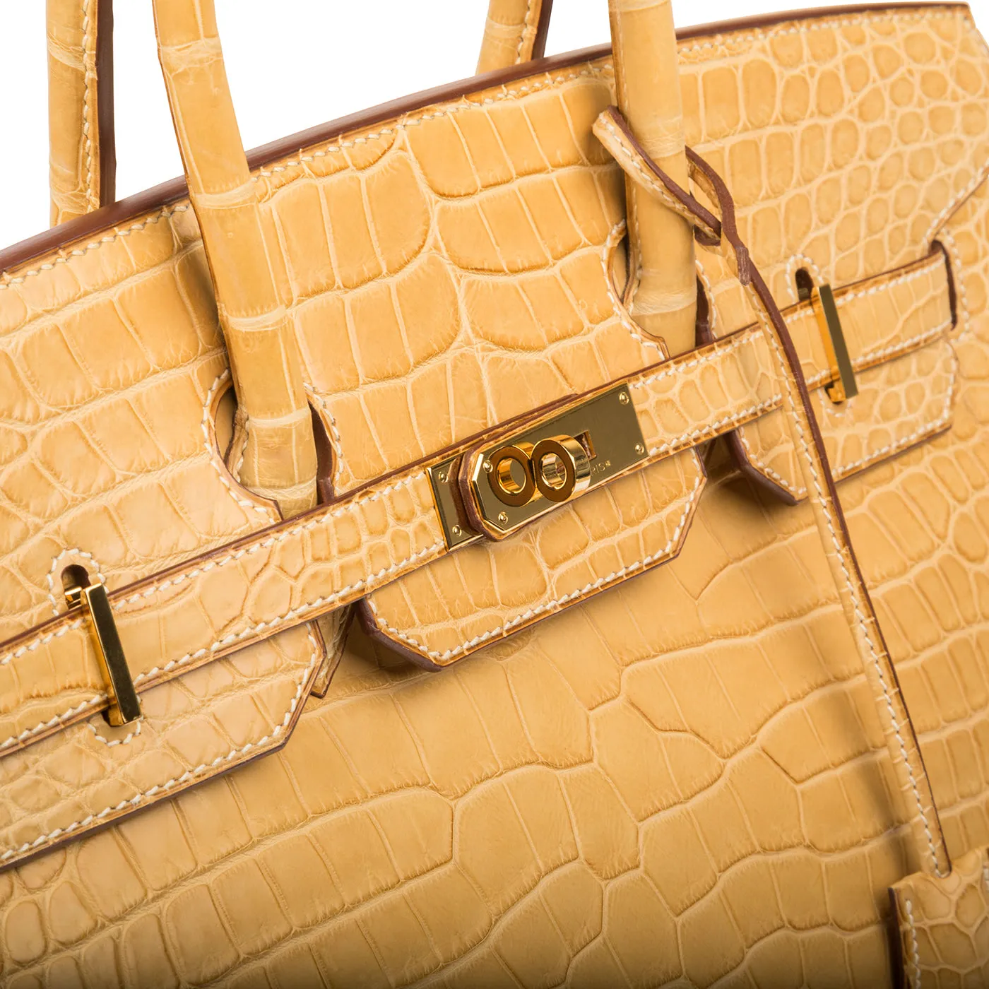 Birkin 35 Hermes - Mais - Matte Porous Crocodile