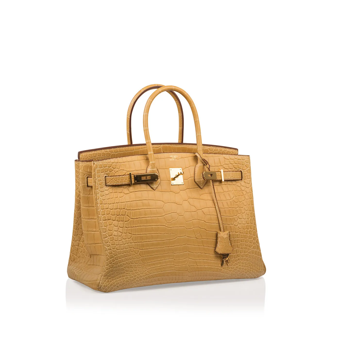 Birkin 35 Hermes - Mais - Matte Porous Crocodile