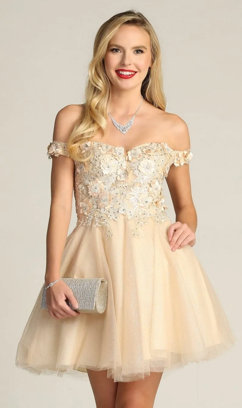Chicas Short Party Dress c315