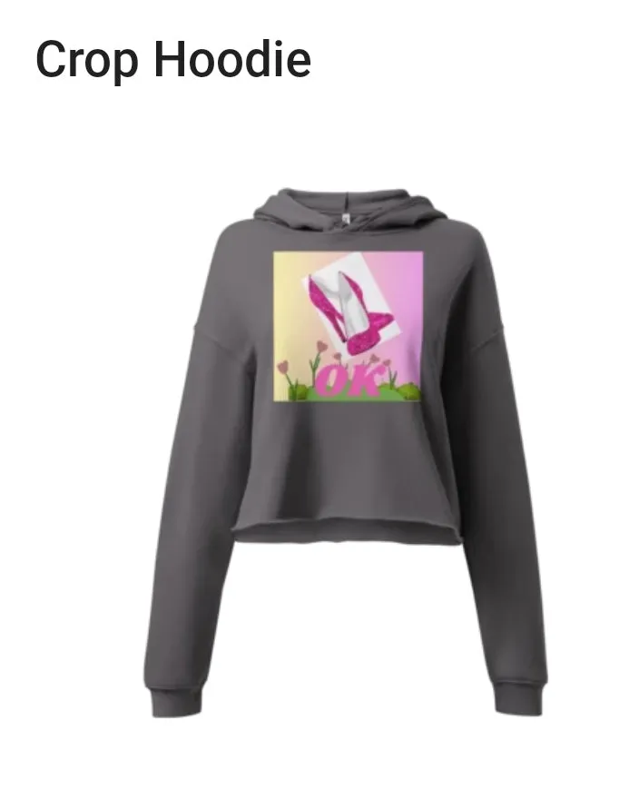 Crop swearshirt y crop hoodie