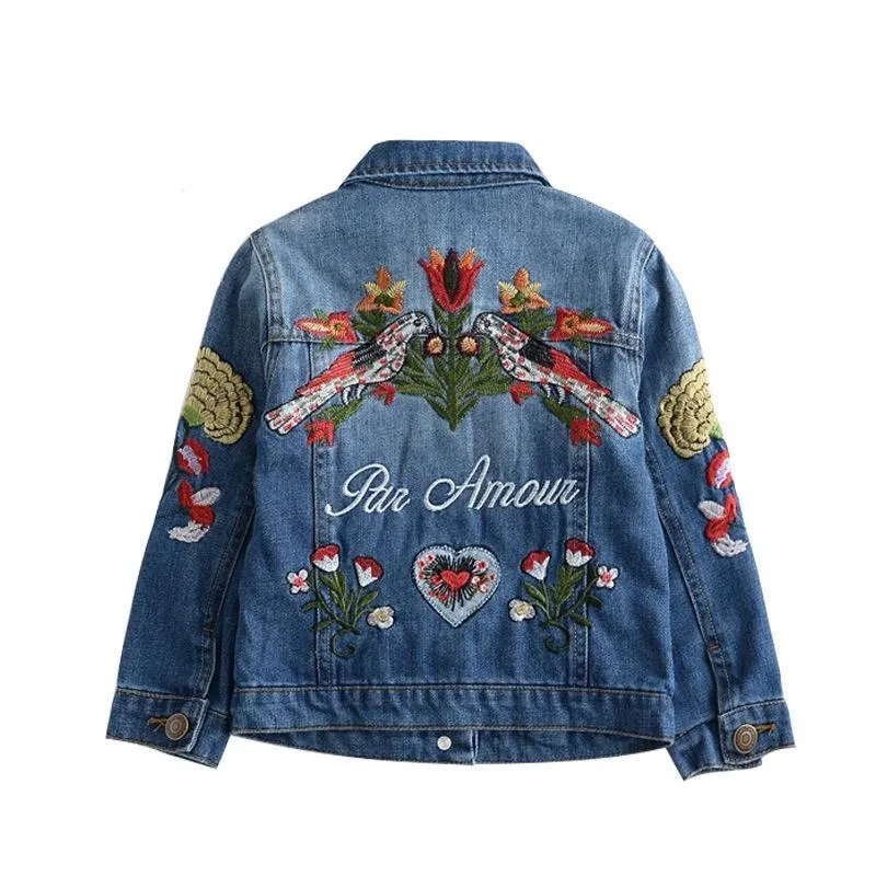Embroidered Denim Jacket