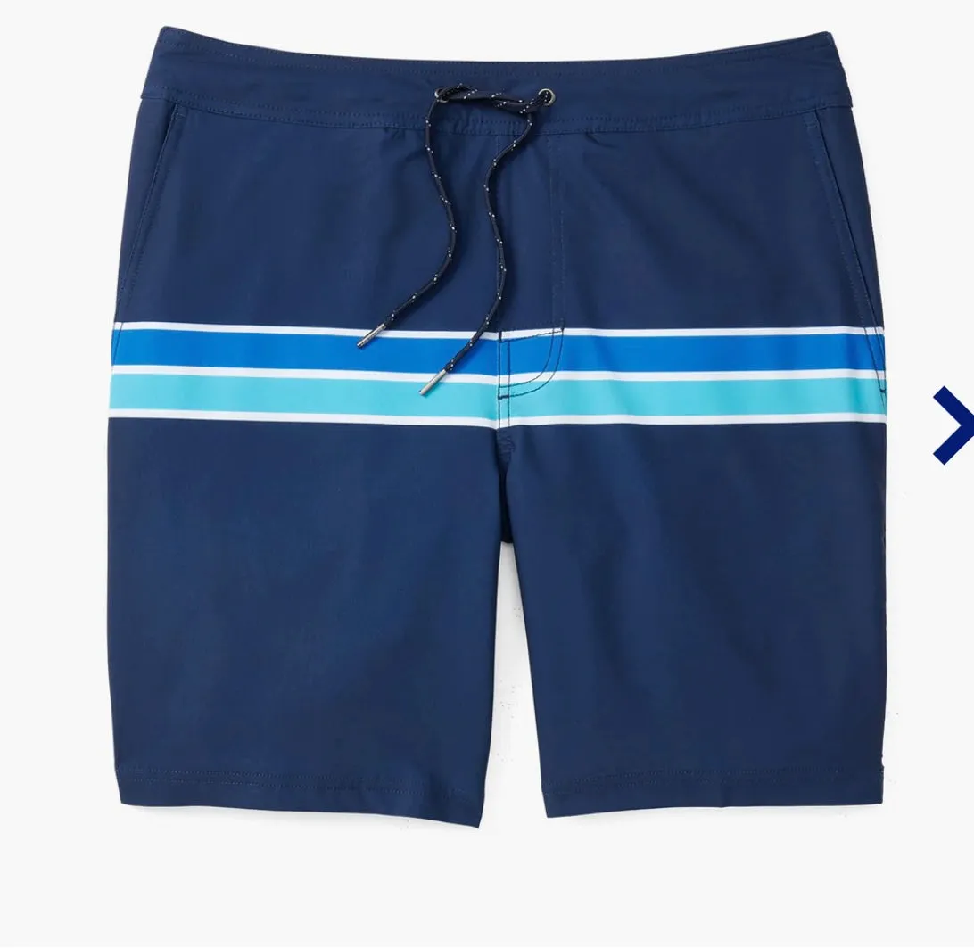 Fair Harbor Ozone Bathing Suit -Marine Stripes
