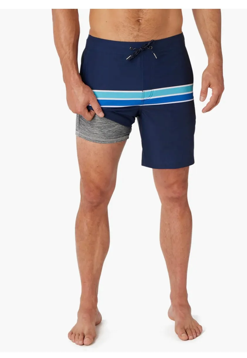 Fair Harbor Ozone Bathing Suit -Marine Stripes