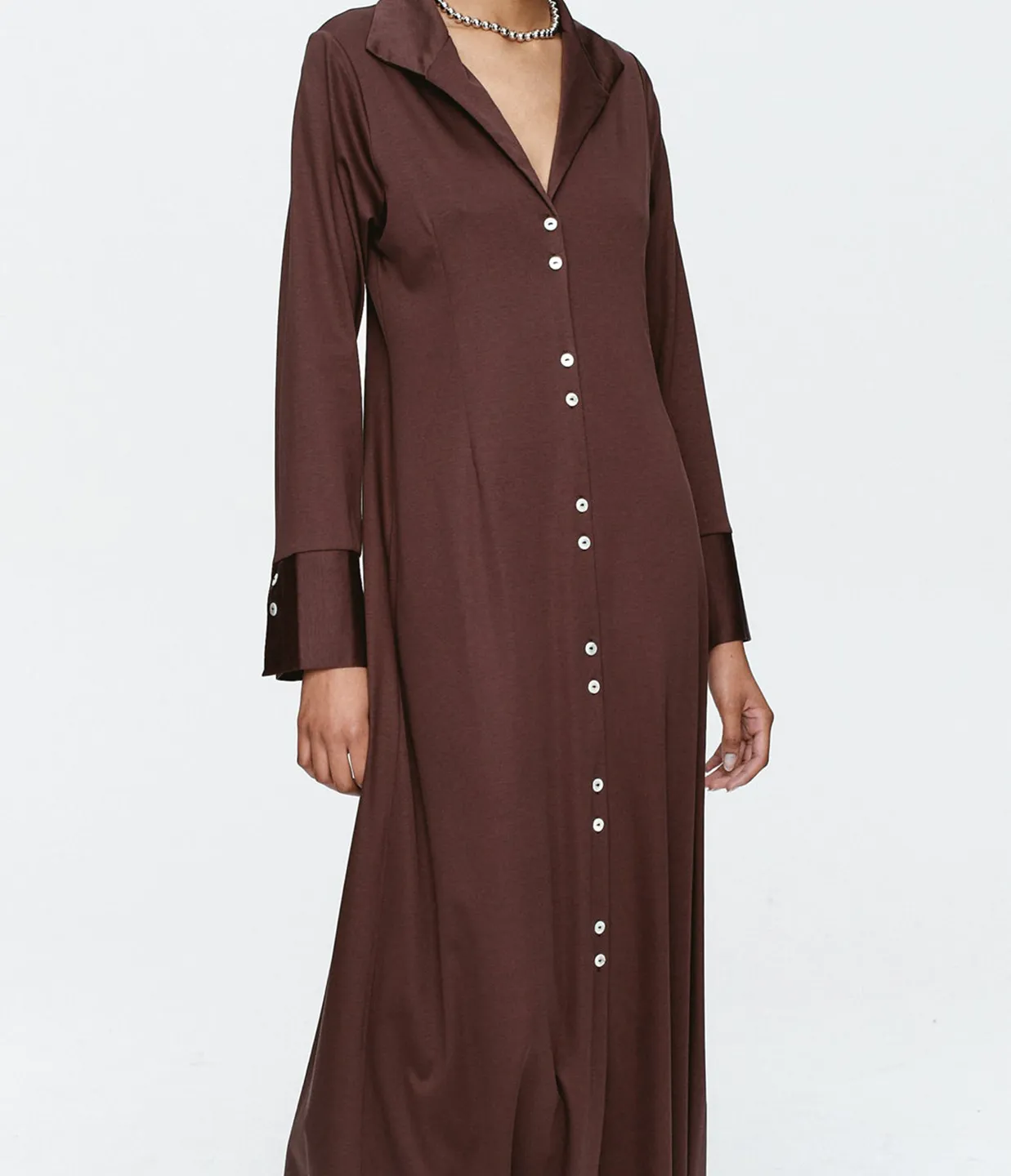 Foundations Dress in Brun