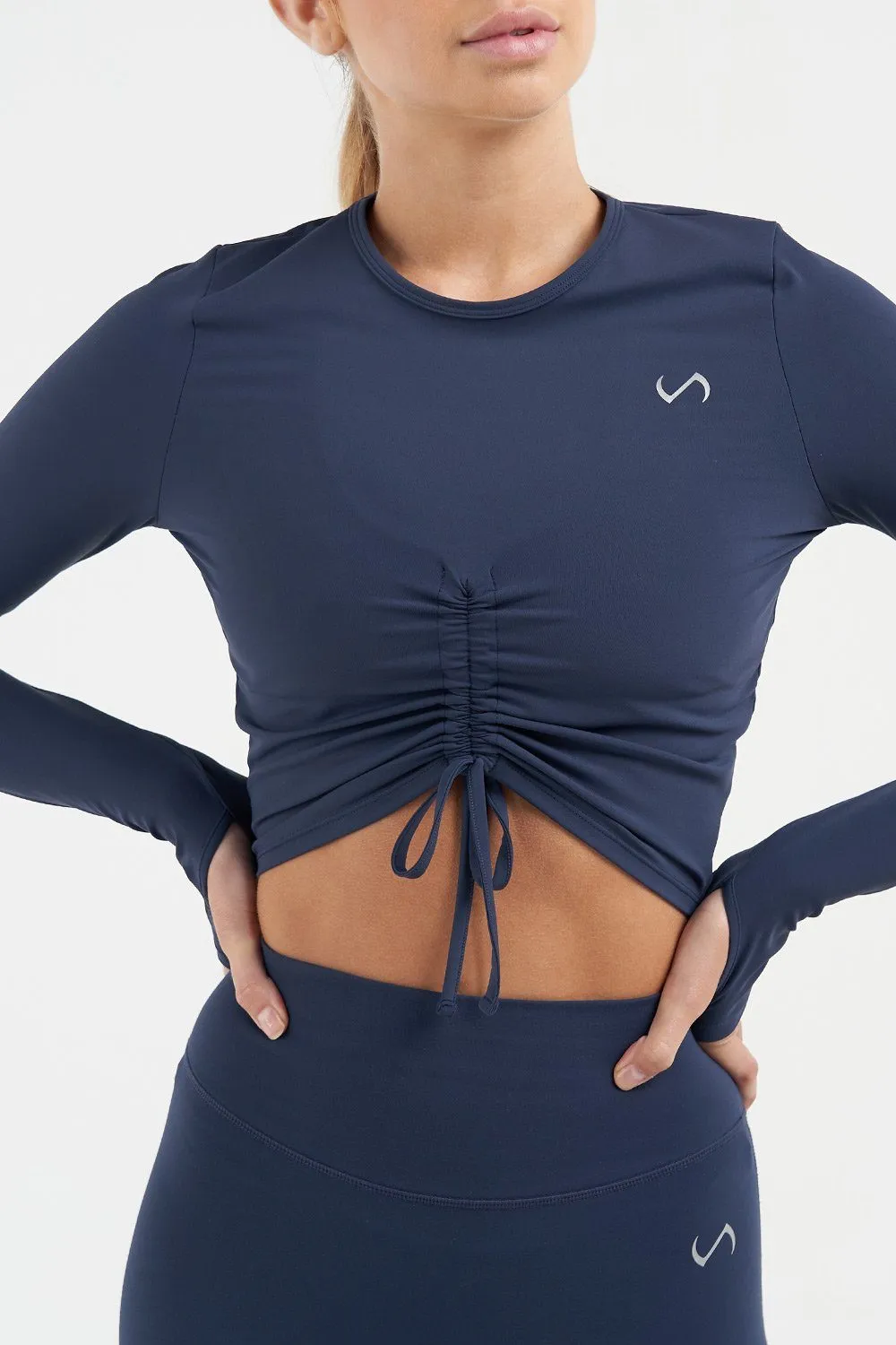Genesis Long Sleeve Crop Top