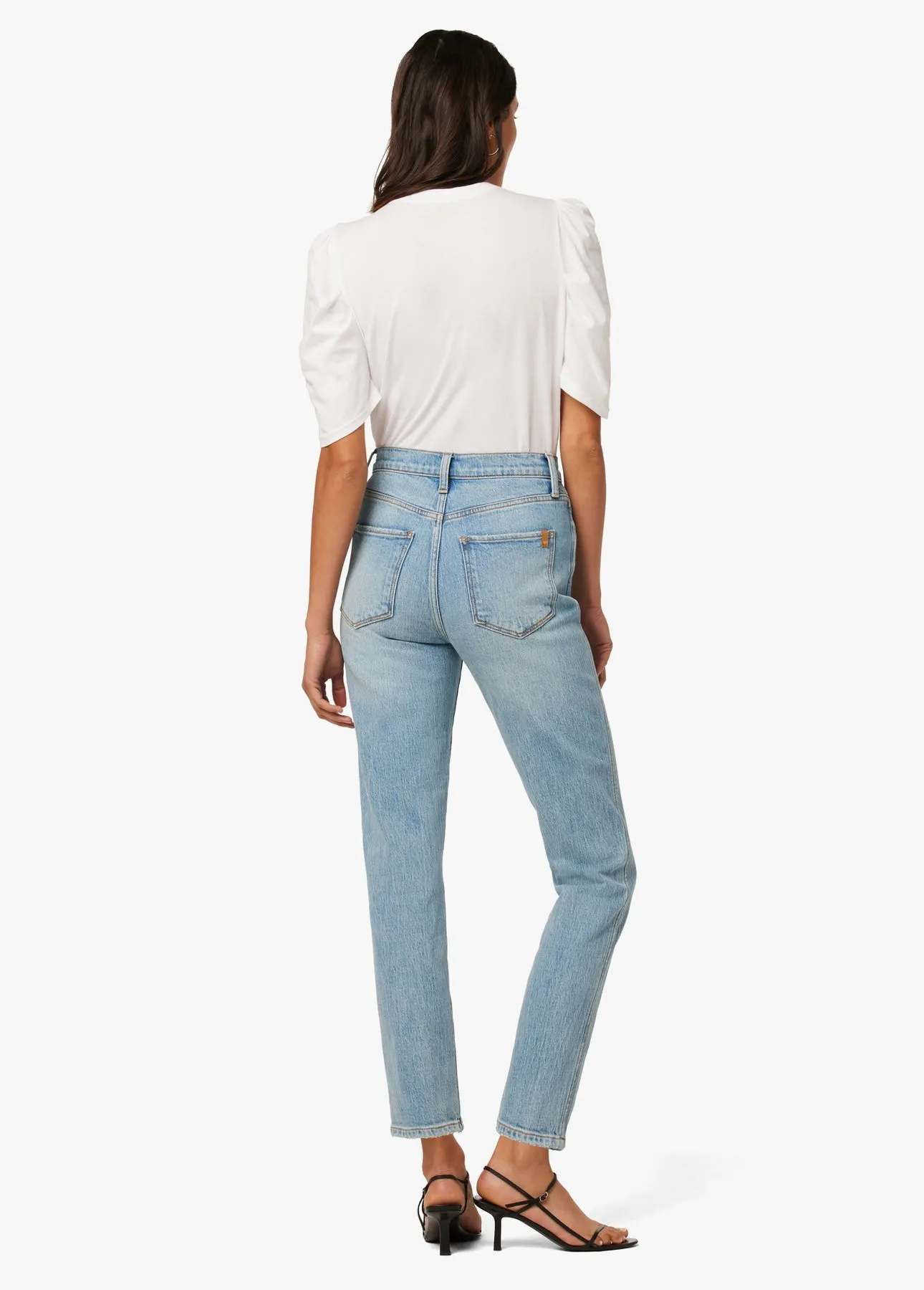 Joes Jeans The Raine High Rise Straight Ankle Vintage Stretch in Brightside