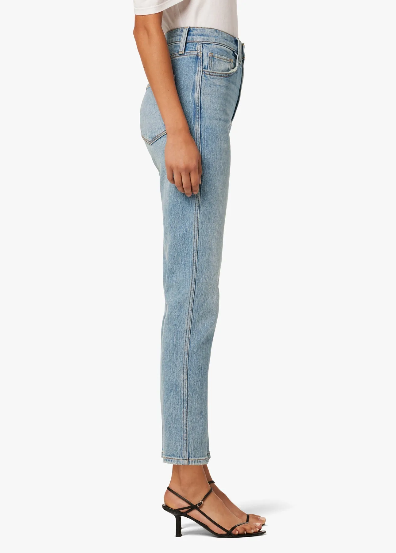 Joes Jeans The Raine High Rise Straight Ankle Vintage Stretch in Brightside