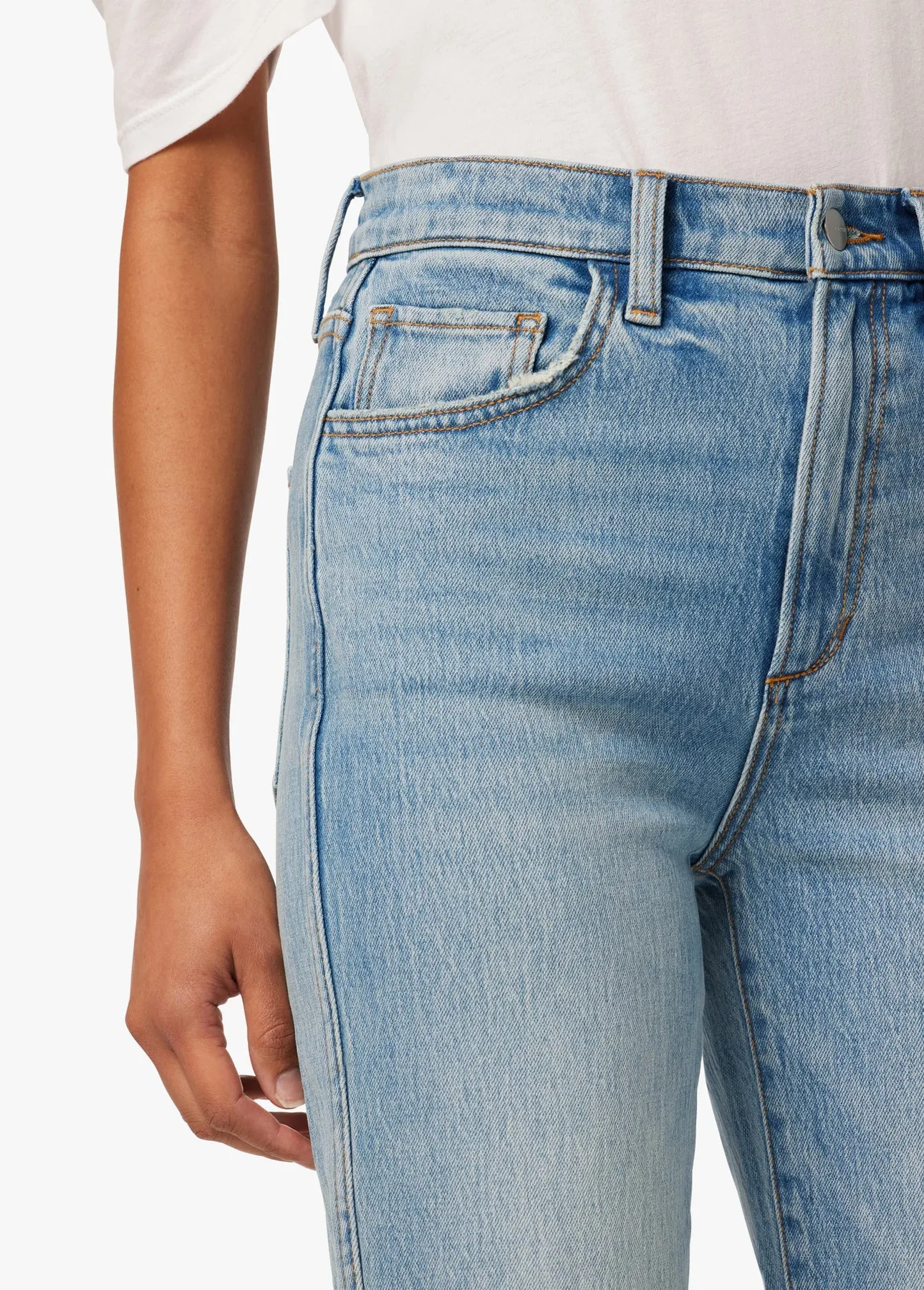 Joes Jeans The Raine High Rise Straight Ankle Vintage Stretch in Brightside
