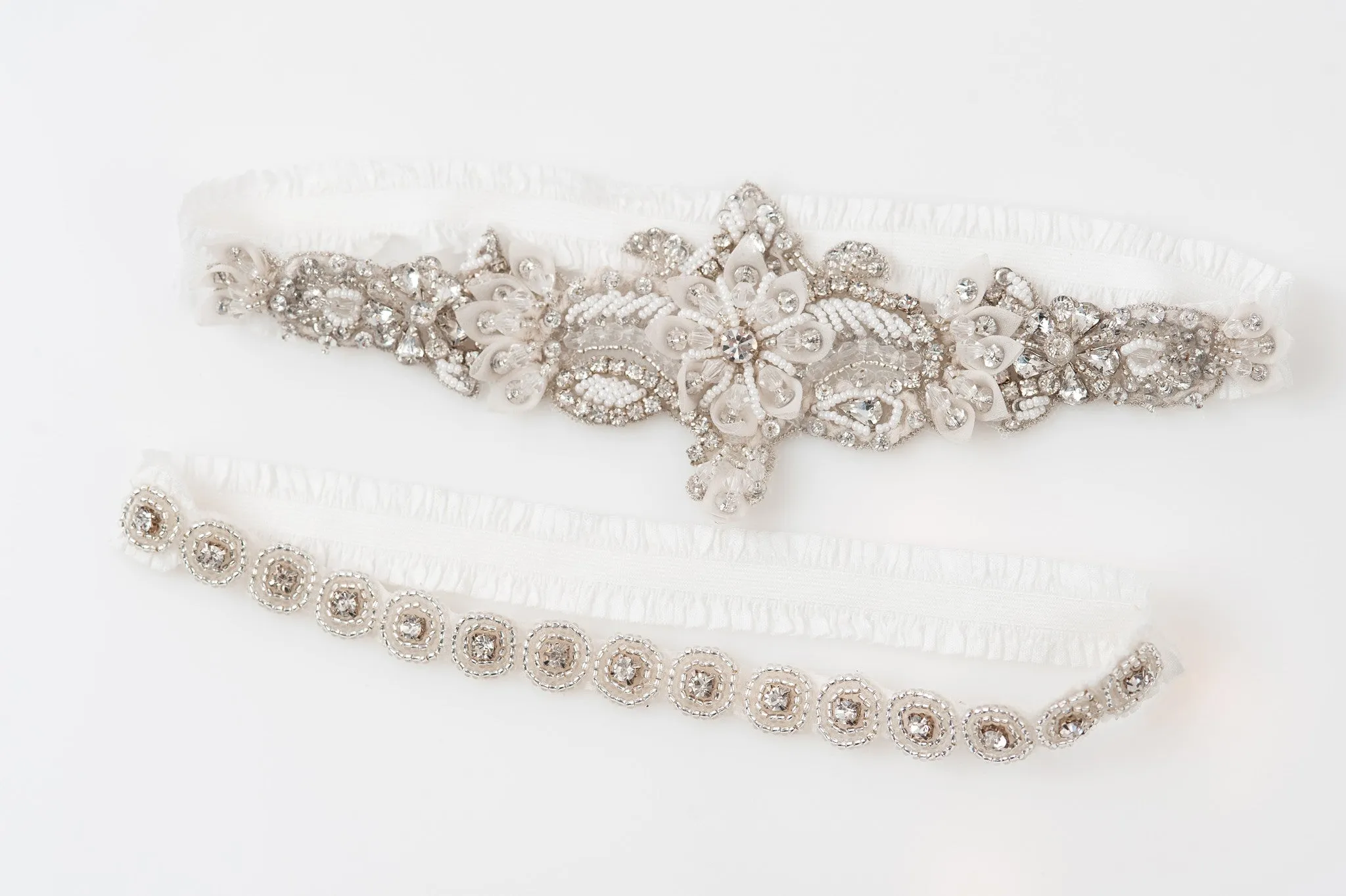 Oxana beaded statement garter set - 150047