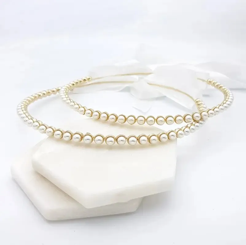 Wedding Crowns (Stefana) - Pearl Vintage Luxe